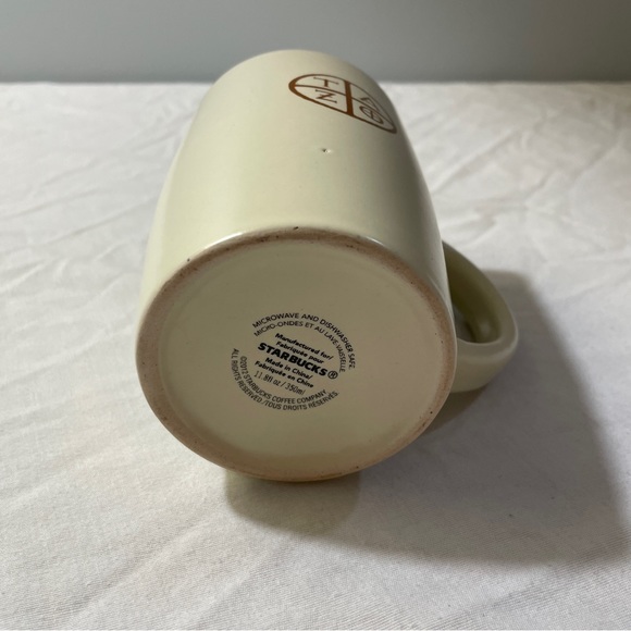 Starbucks 2012 Tazo Tea Logo 11.8oz Mug - Picture 2 of 6